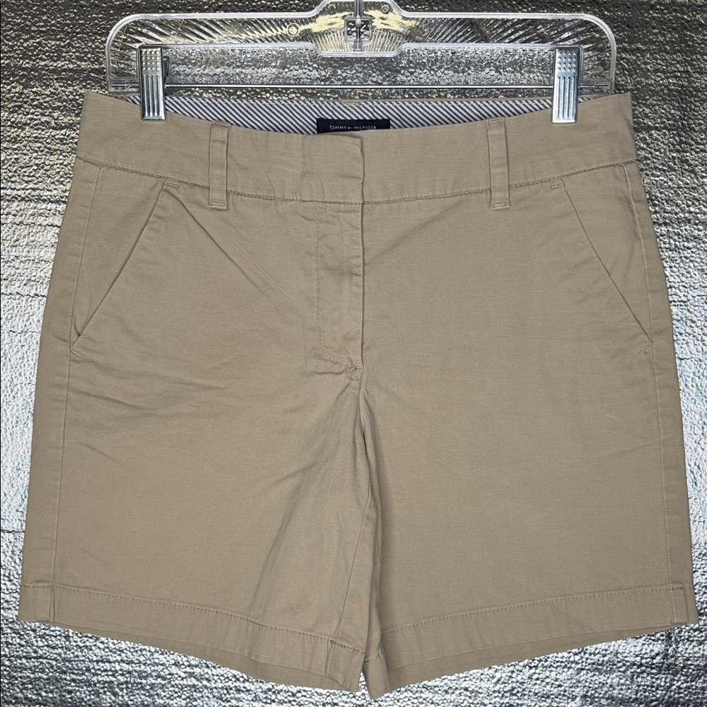 Tommy Hilfiger Tan Women's Bermudas